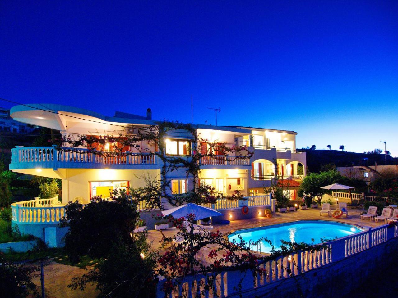 Rouladina Apartments Stalós Exterior foto